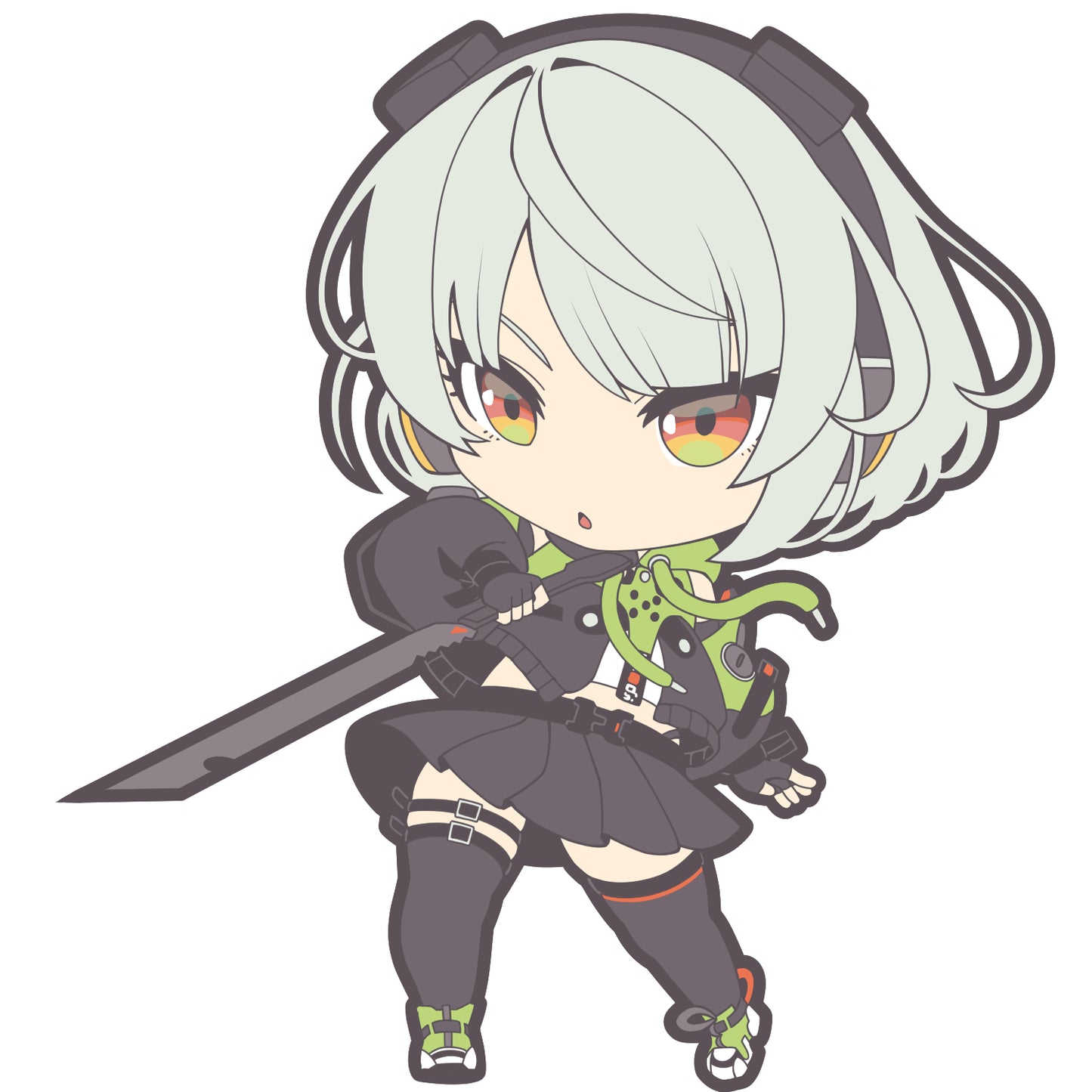 ZZZ Anby Chibi Sticker