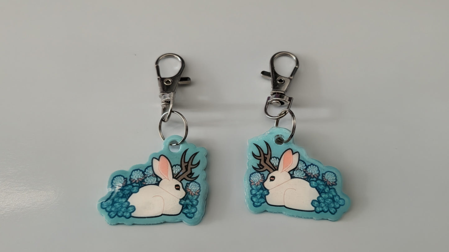 Jackalope Charm