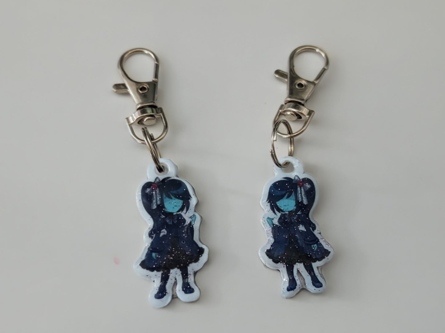 Deltarune Kris Keychain