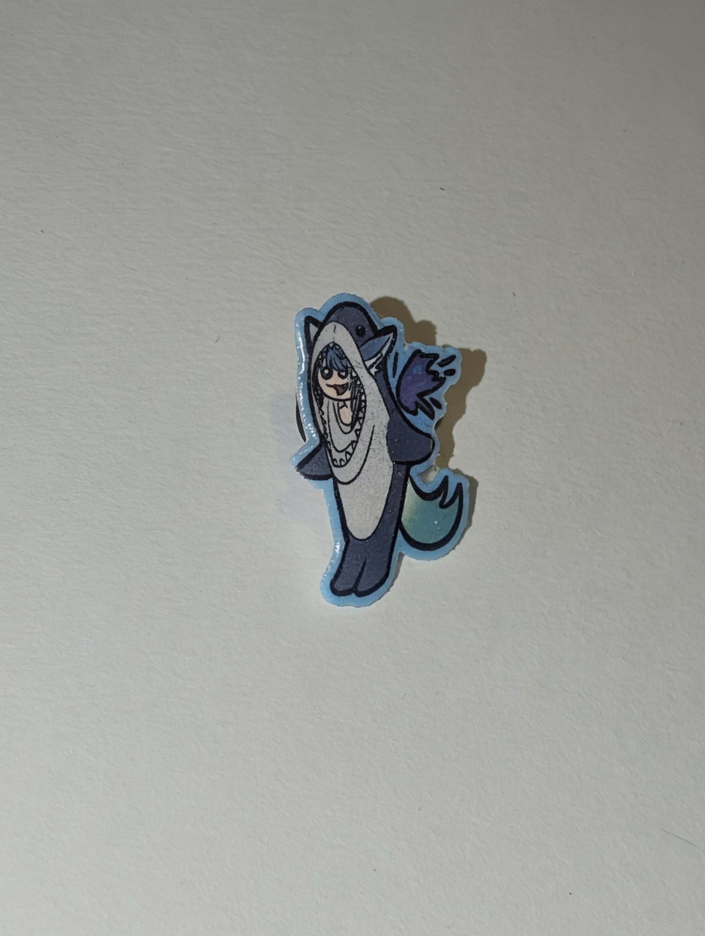 Luna Shark Pin