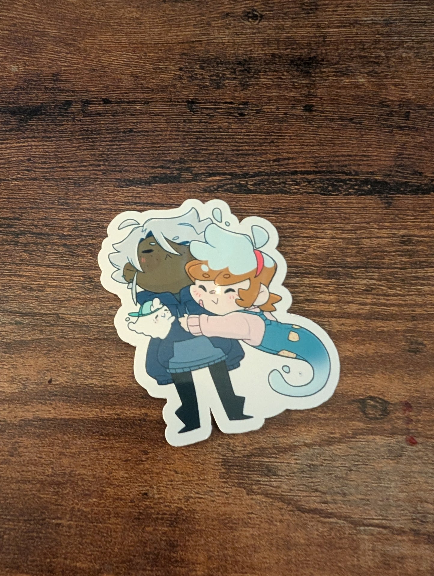 Ghost Hug Sticker