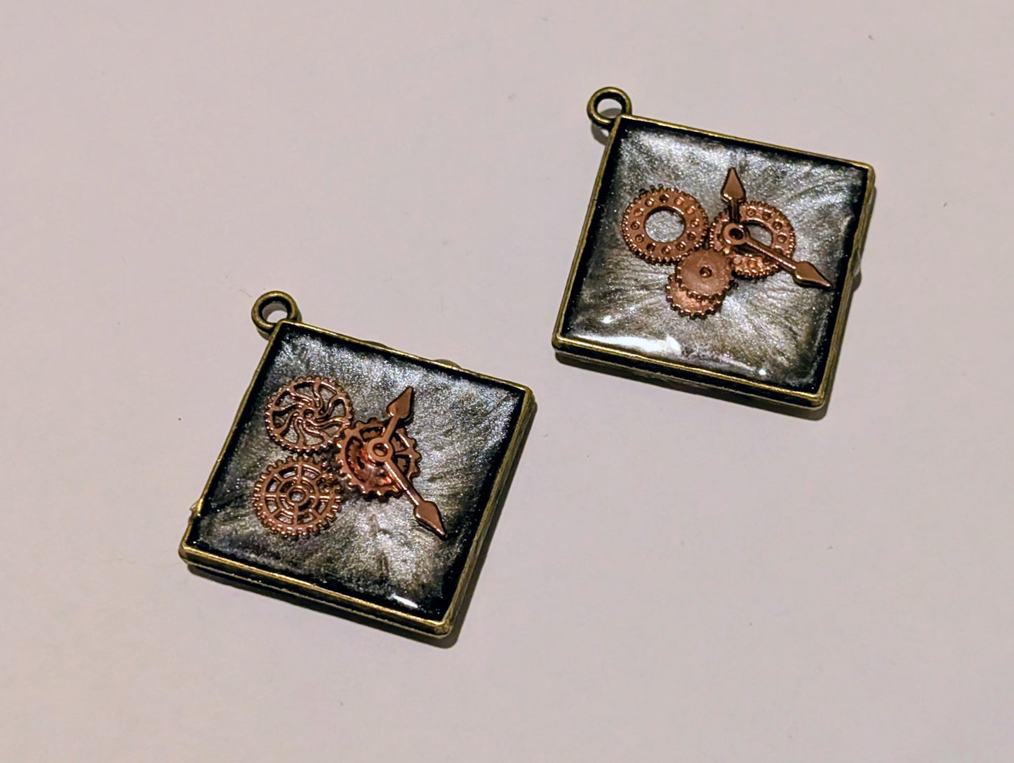 Chronos Resin Charm Pair A