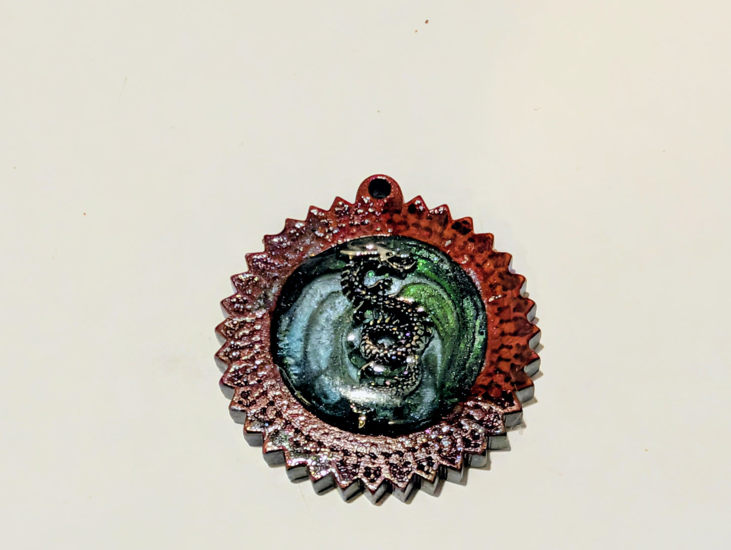 Wooden Resin Charm C