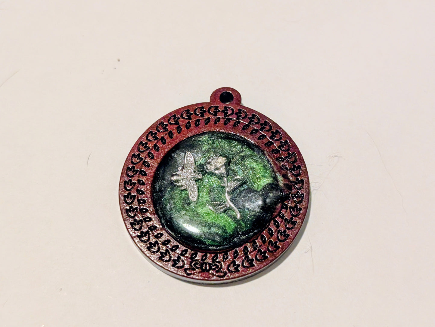 Wooden Resin Charm G