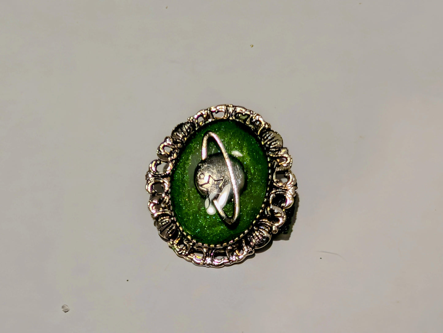 Space Resin Lapel Pin J