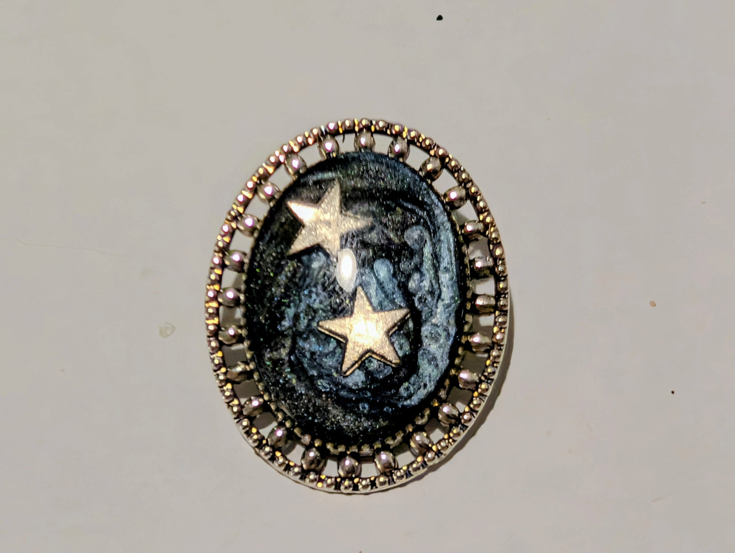 Space Resin Lapel Pin F