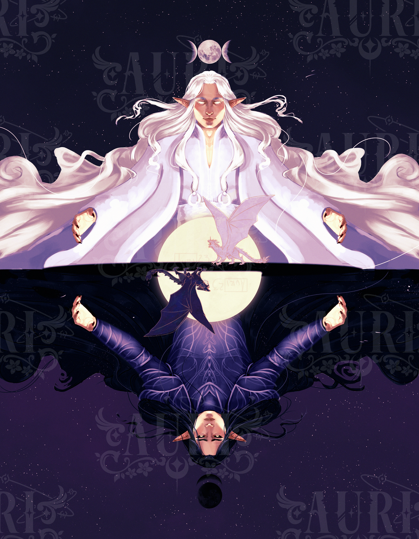 Reflections Poster by Auri