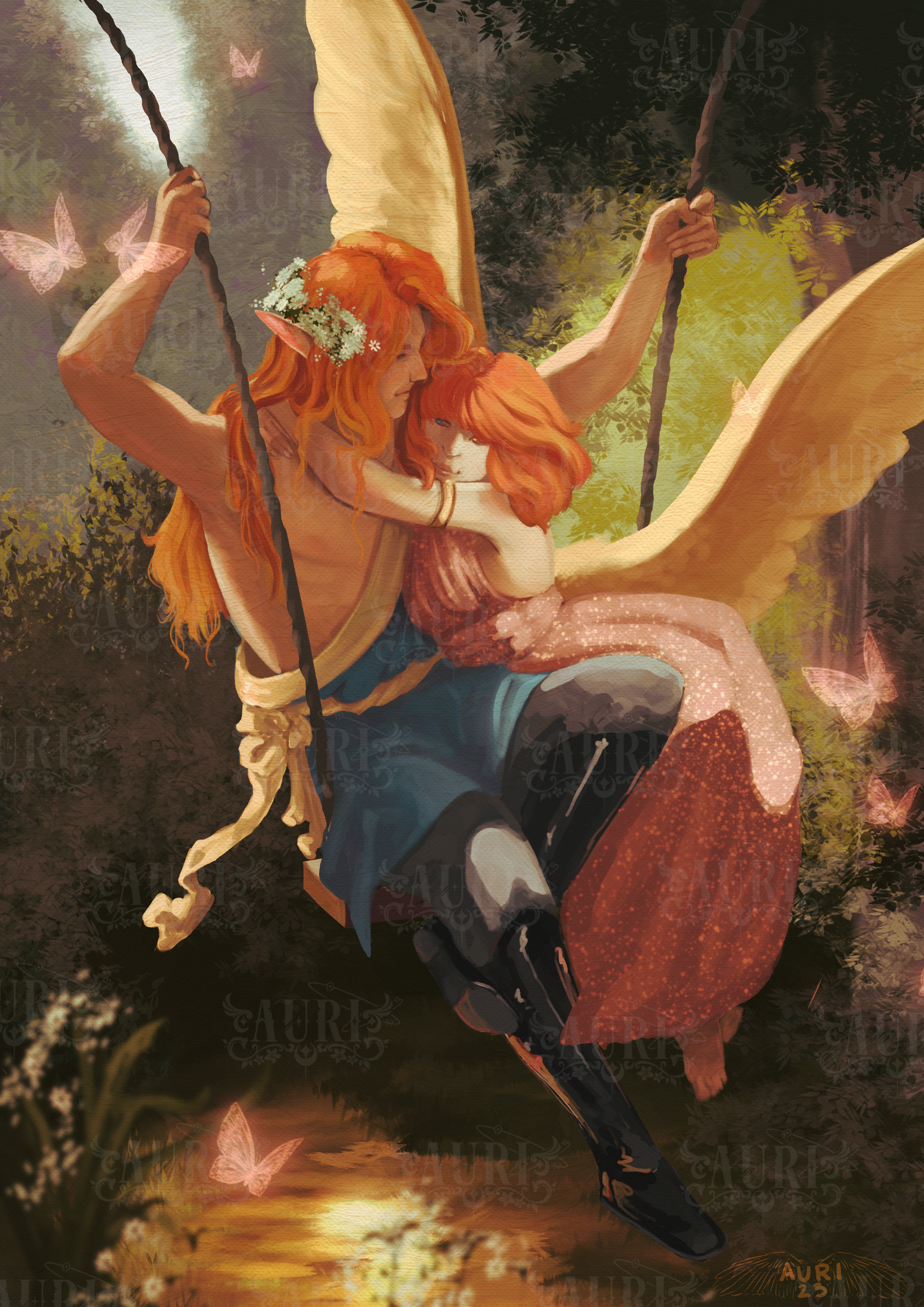 Springtime Reimagined Poster by Auri