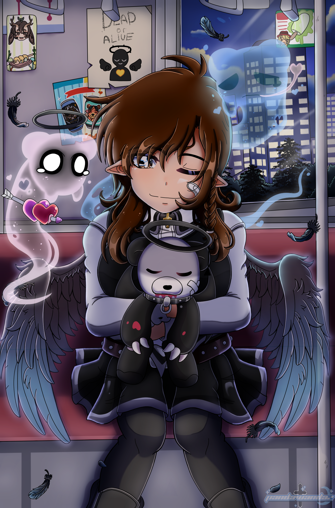 Angel Redux Poster by PandaWandaz