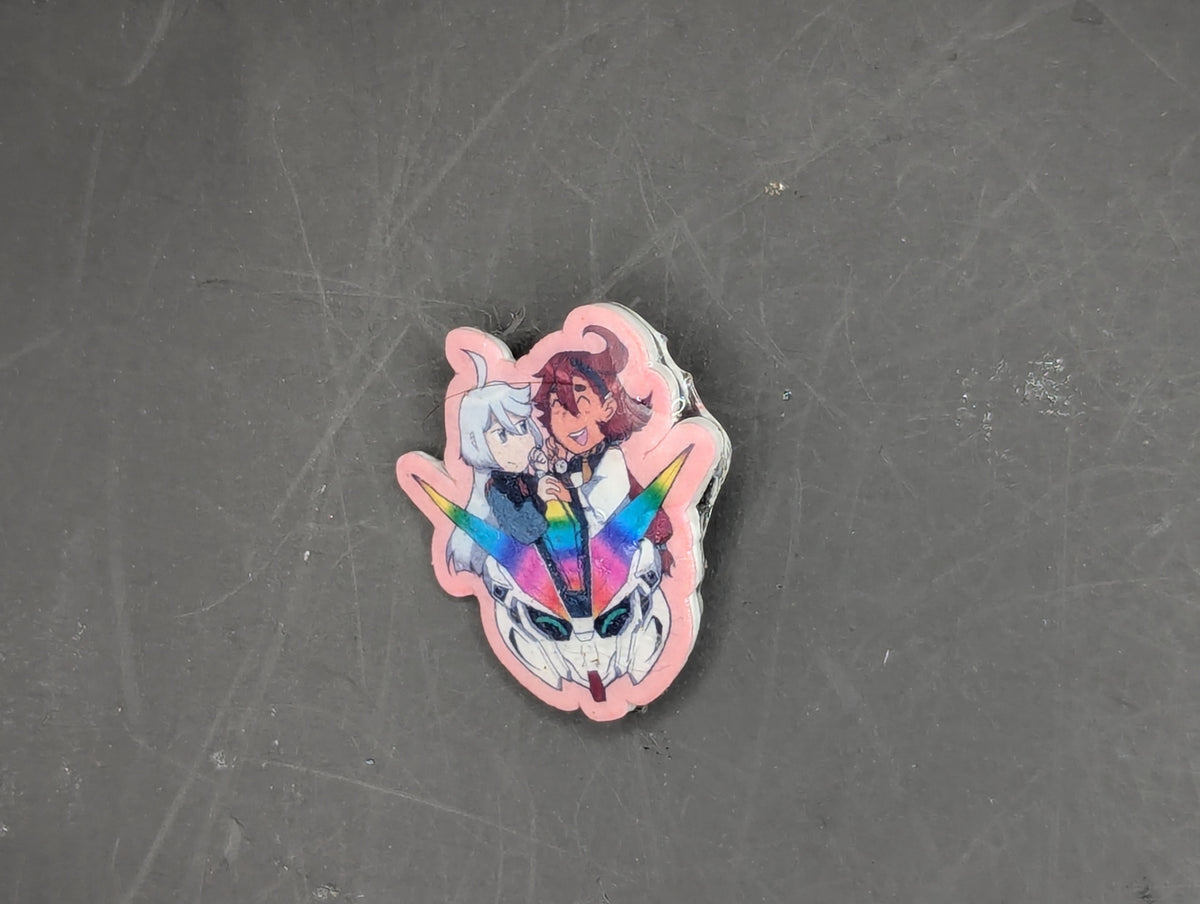 Gundam Calibarn X Suletta X Miorine Pin