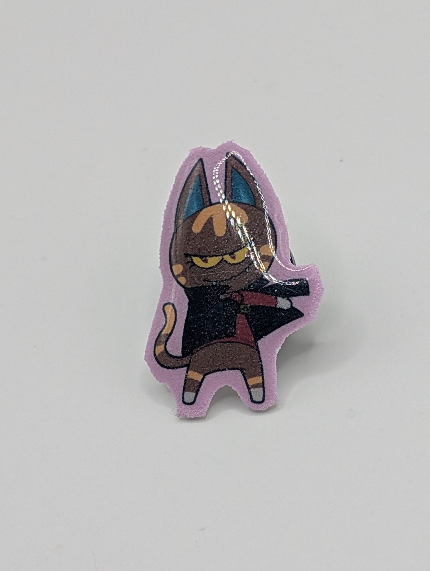 Animal Crossing Katt Pin