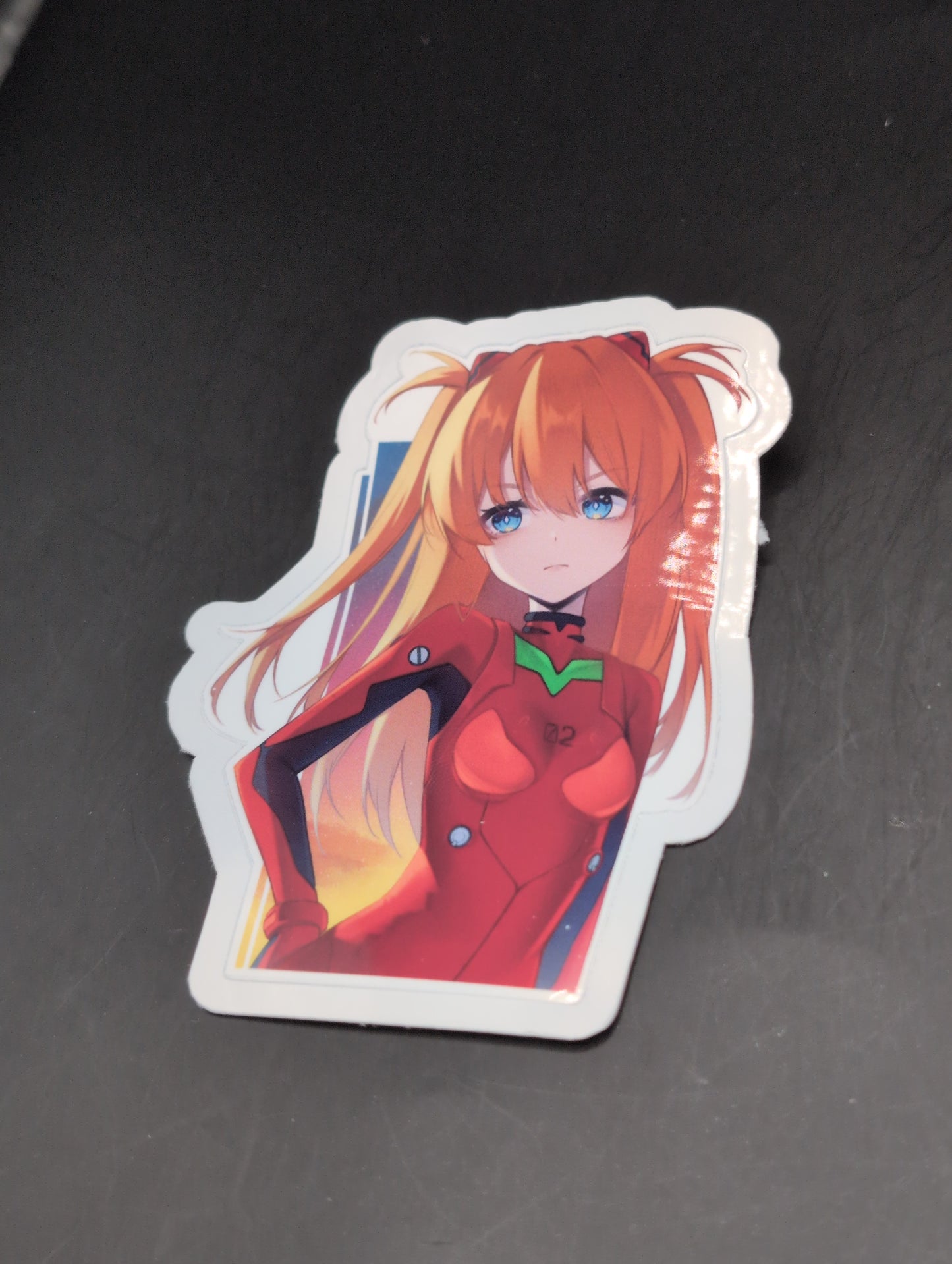 Asuka Langley Evangelion Sticker