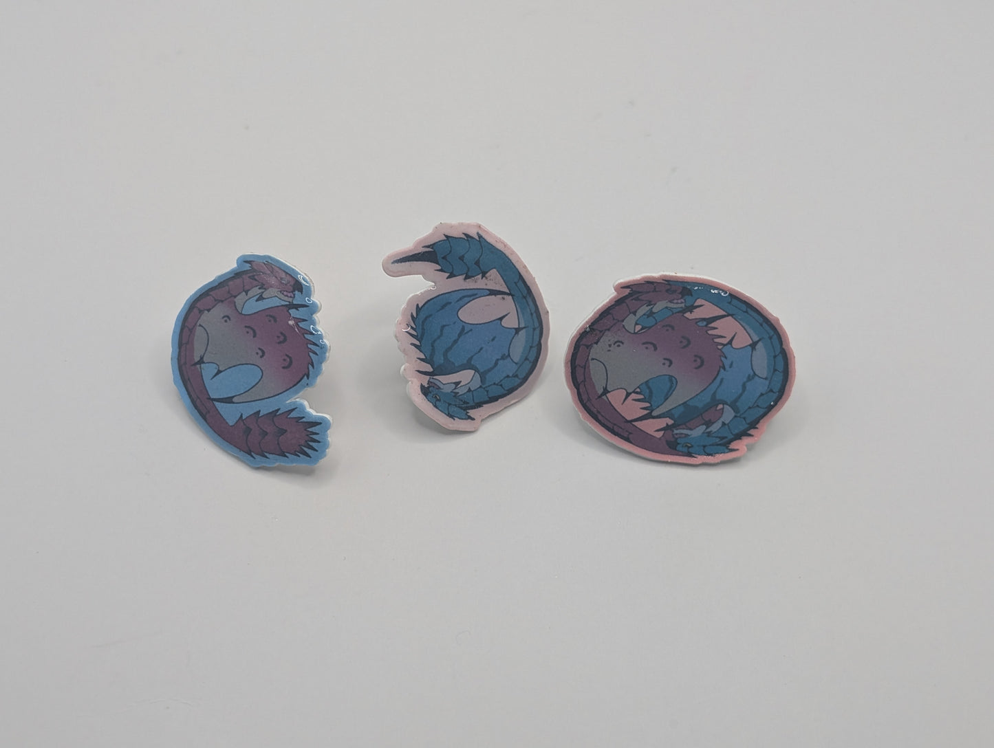 Monster Hunter Rathalos and Rathian Pins