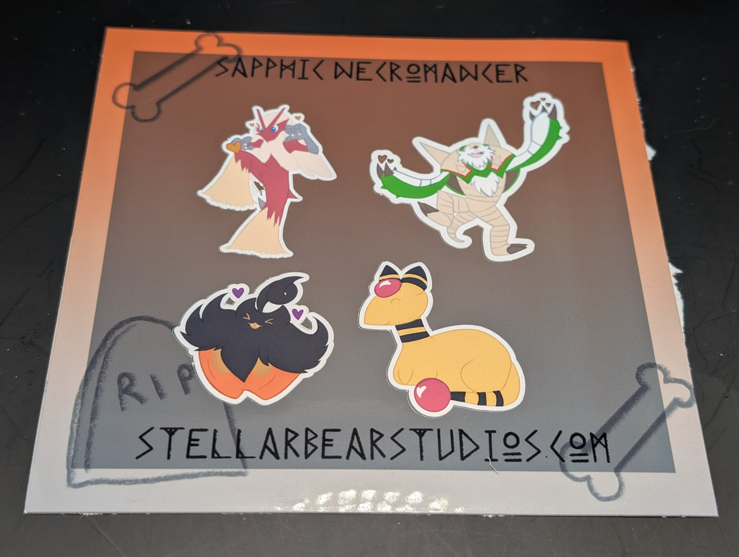 SN Poke Sticker Sheet