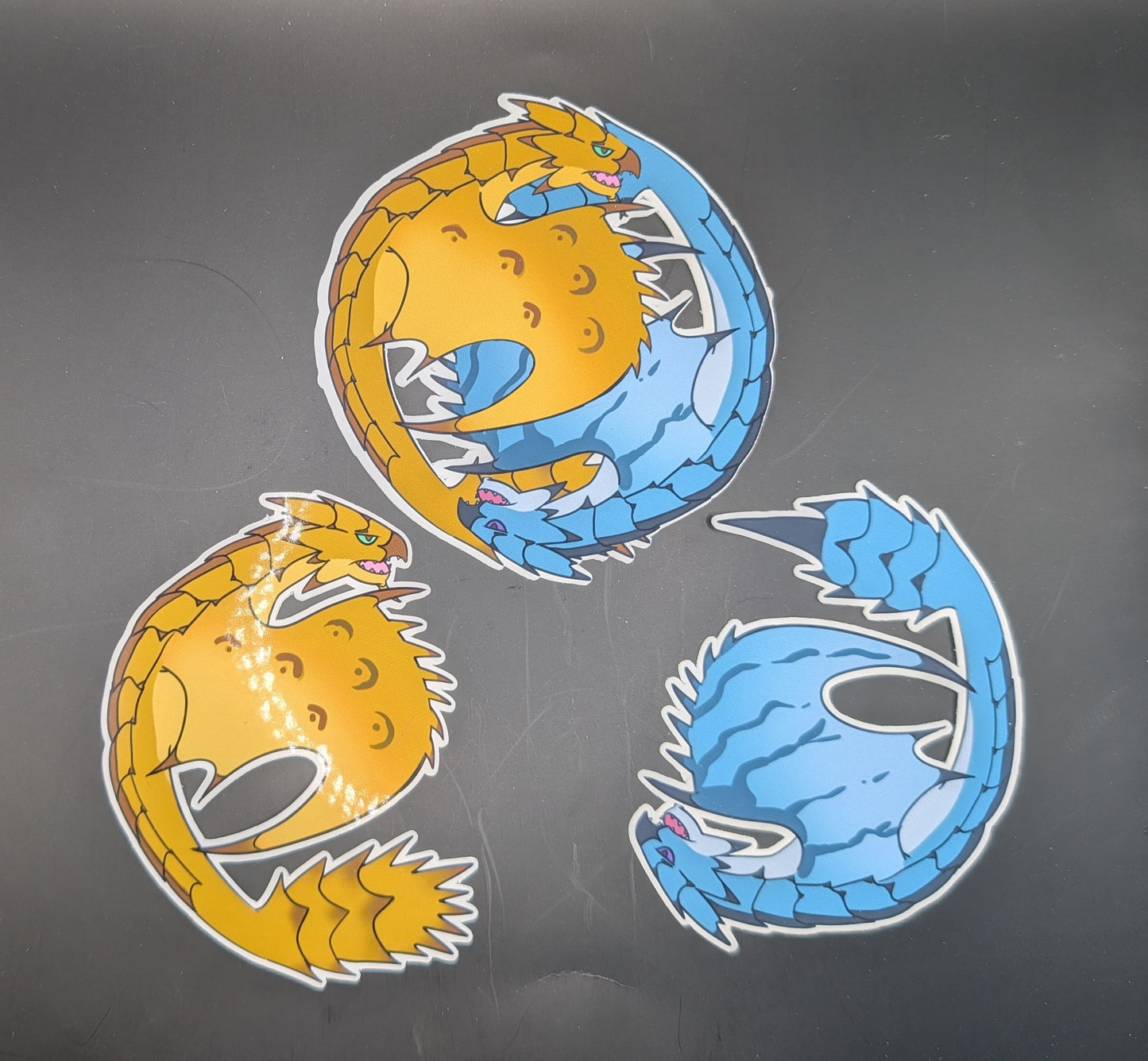 Rathalos x Rathian Stickers