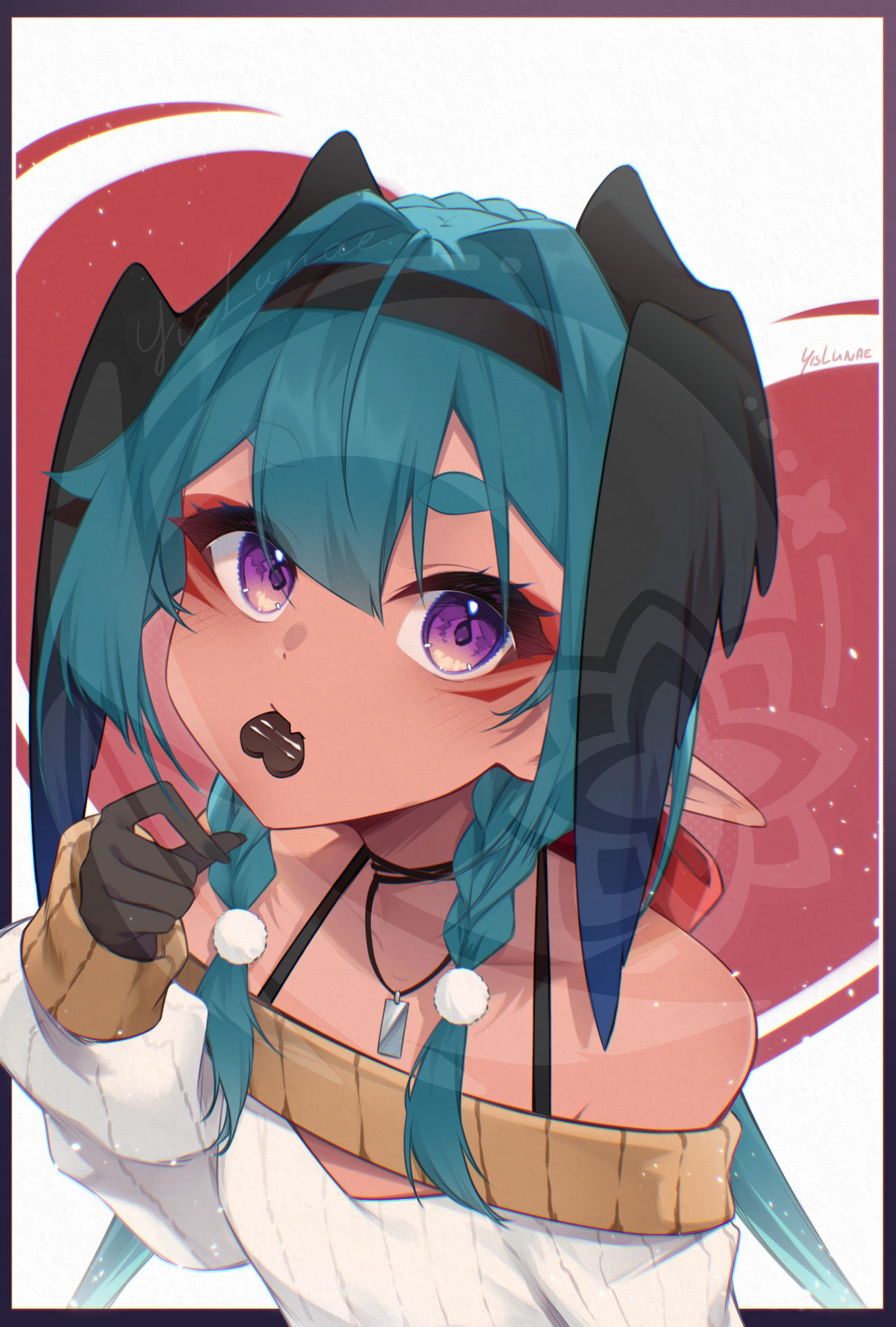 Valentines YisLunae Poster