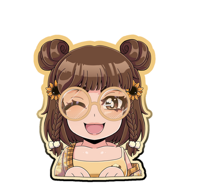 GlassesJournal Vtuber Sticker