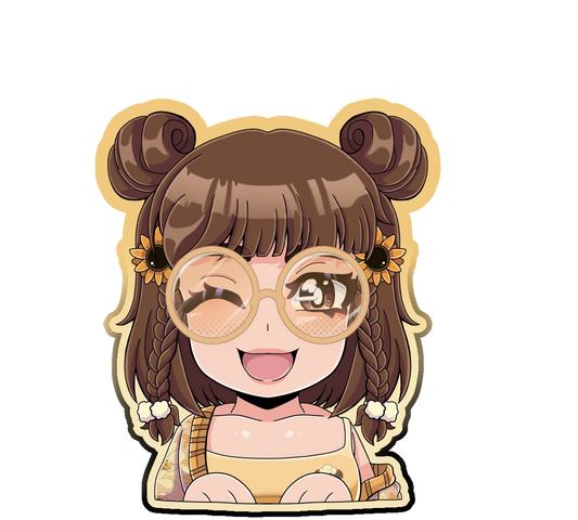 GlassesJournal Vtuber Sticker