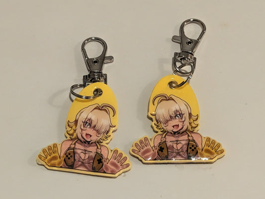 Elegg Shock and Boom Keychain