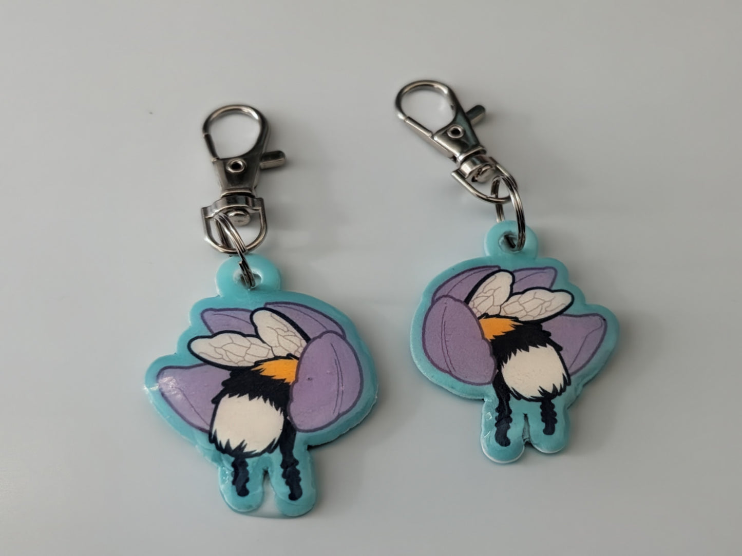 Sleepy Bee Charm