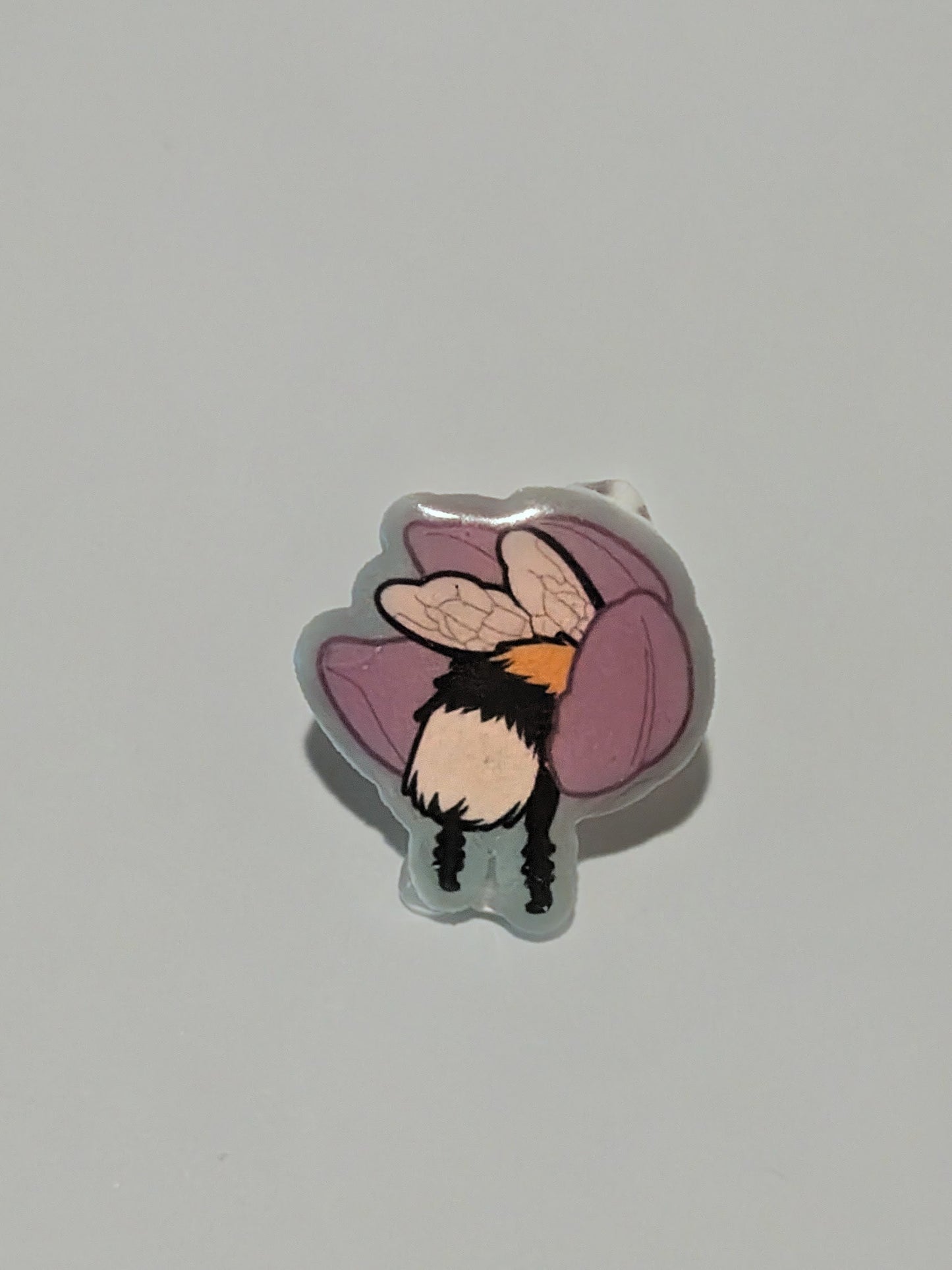 Sleeping Bee Pin