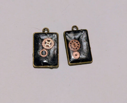 Chronos Resin Charm Pair F