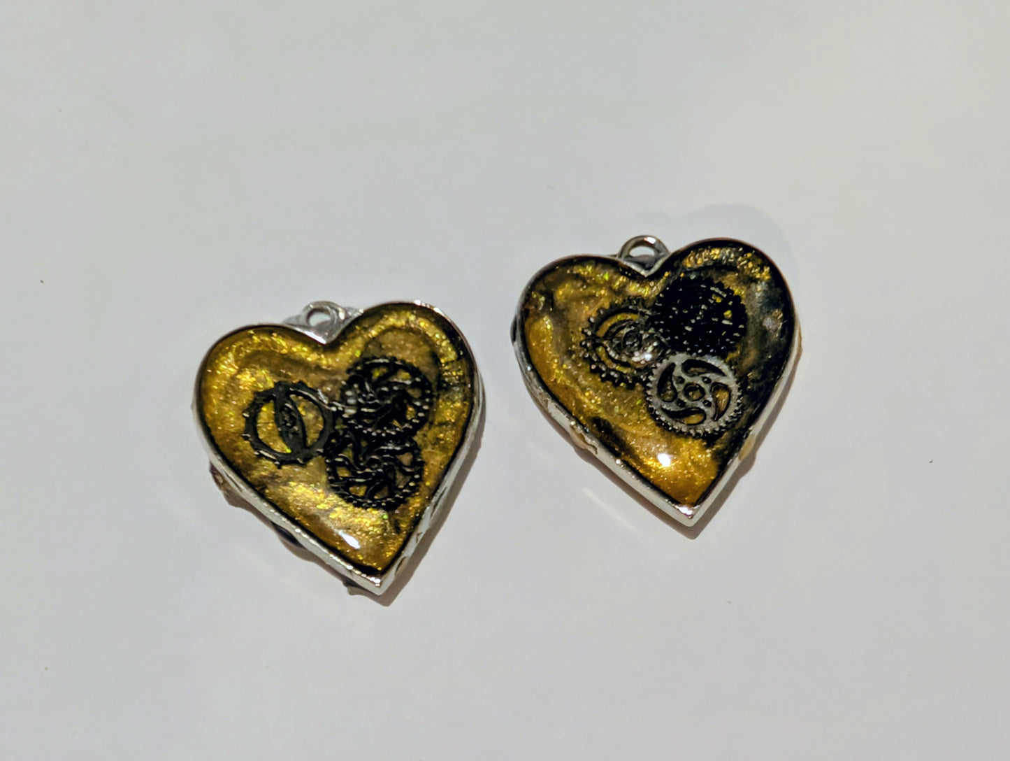 Chronos Resin Charm Pair I