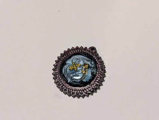 Wooden Resin Charm B