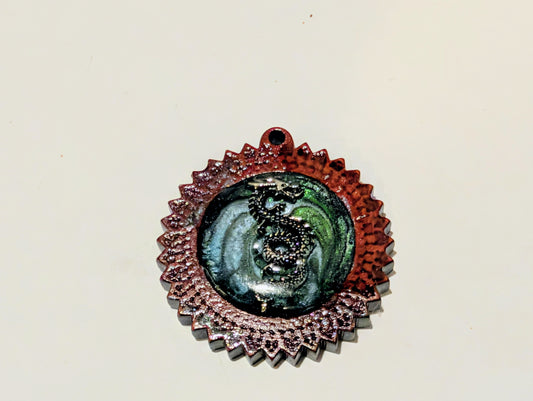 Wooden Resin Charm C