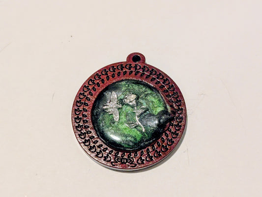 Wooden Resin Charm G