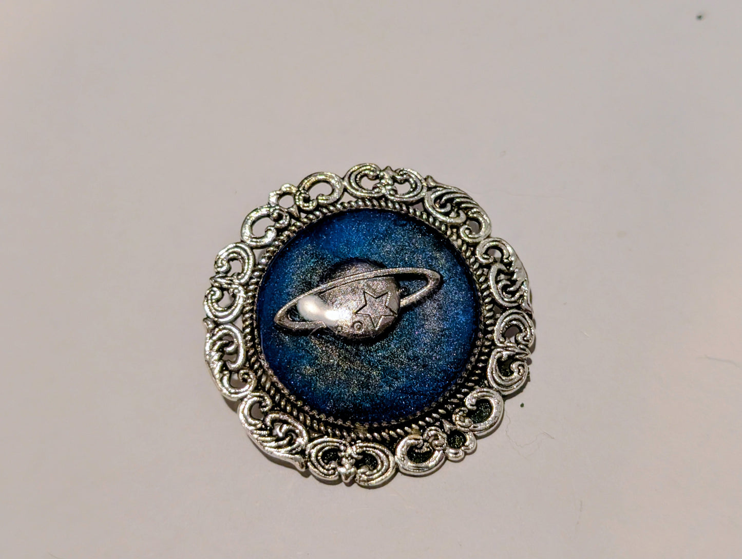 Space Resin Lapel Pin H