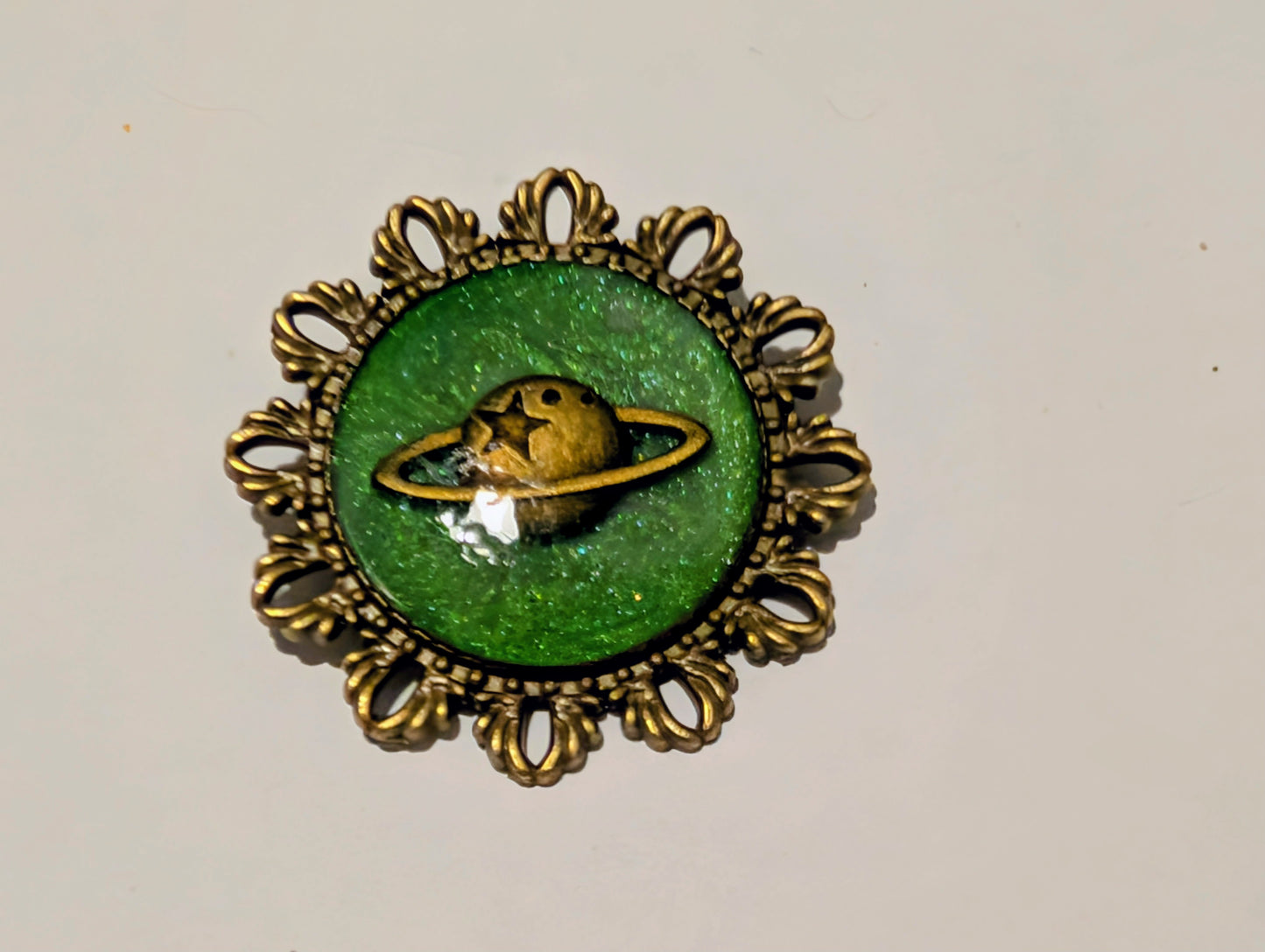 Space Resin Lapel Pin E