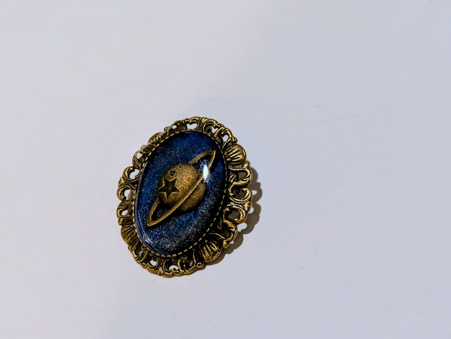Space Resin Lapel Pin M