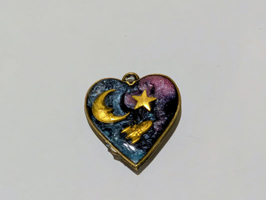Space Resin Charm O