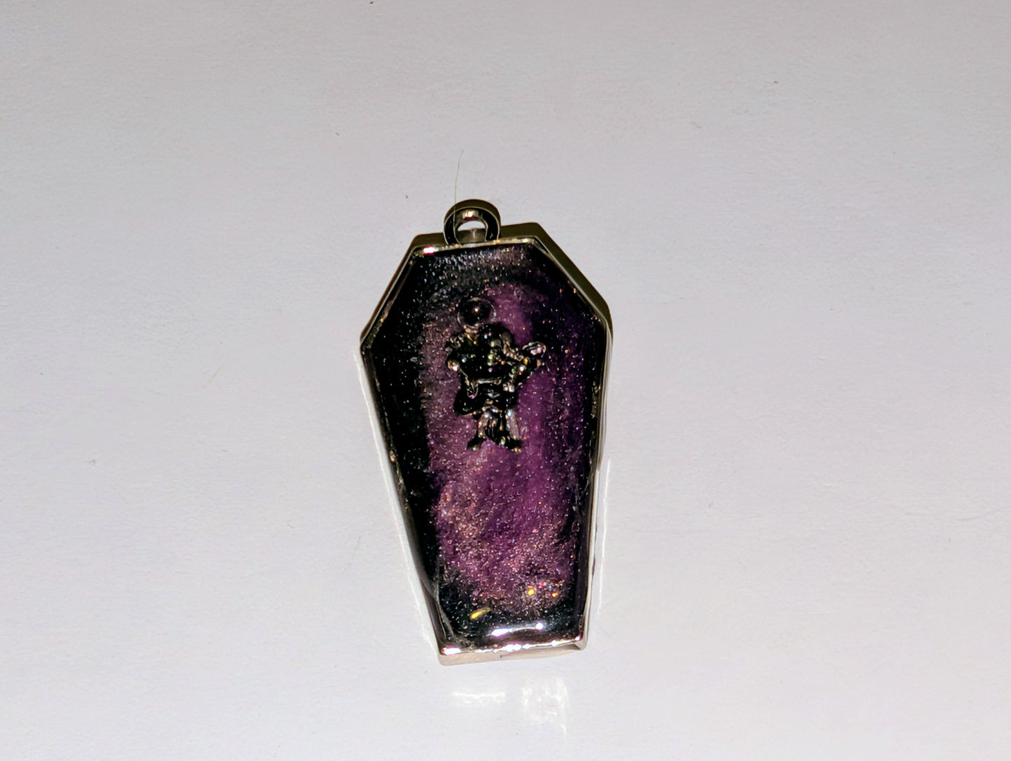 Spooky Coffin Resin Charm C