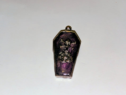 Spooky Coffin Resin Charm G