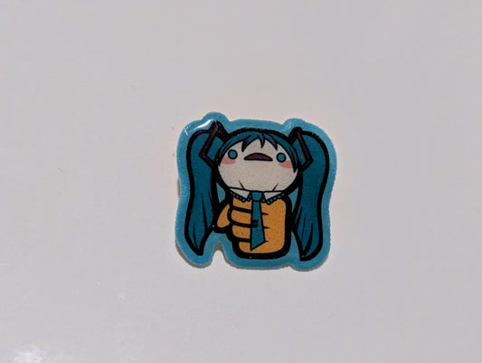 Hatsune Miku Squeezy Toy Pin