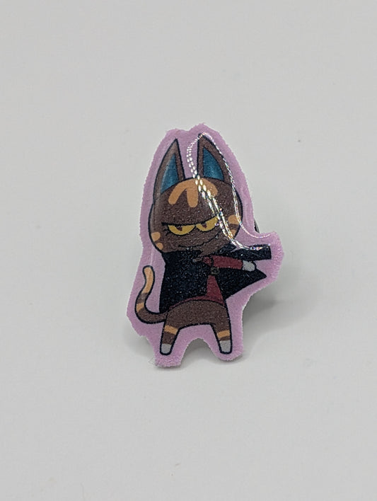 Animal Crossing Katt Pin