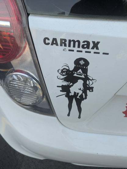 Rapi NIKKE 11-Inch Vinyl Decal