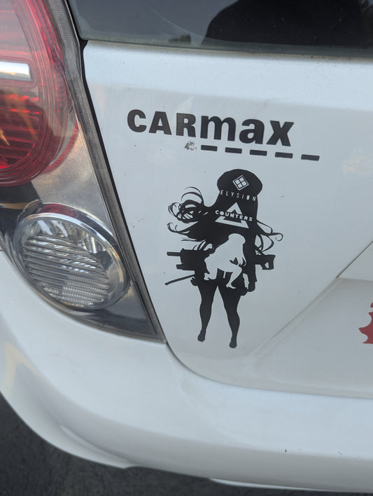 Rapi NIKKE 11-Inch Vinyl Decal