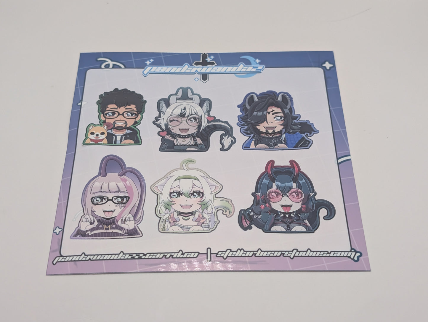 Vtuber Sticker Sheet