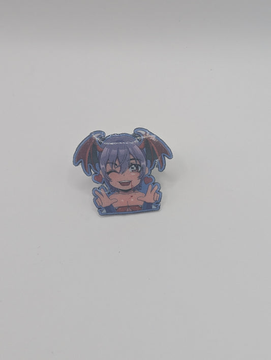Darkstalkers Lilith Pin