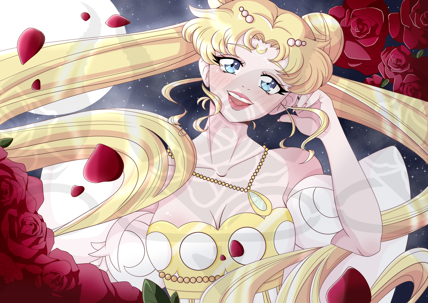 Princess Serenity (Sailor Moon) Poster