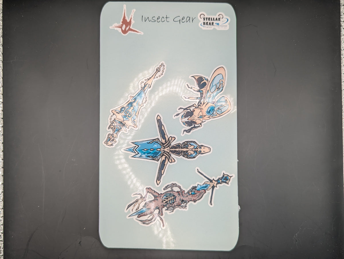 Insect Gear Sticker Sheet