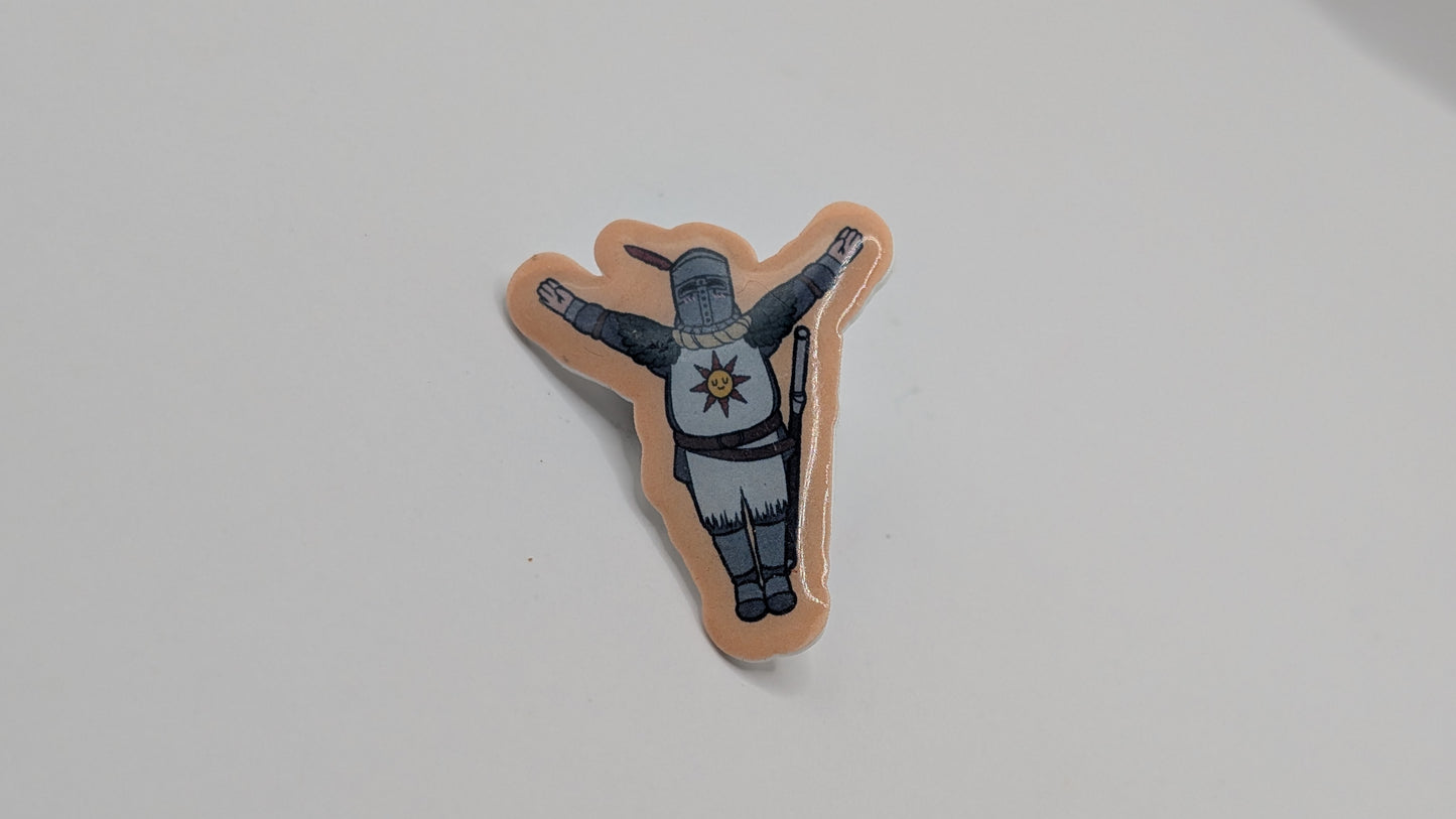 Dark Souls Solaire Pin