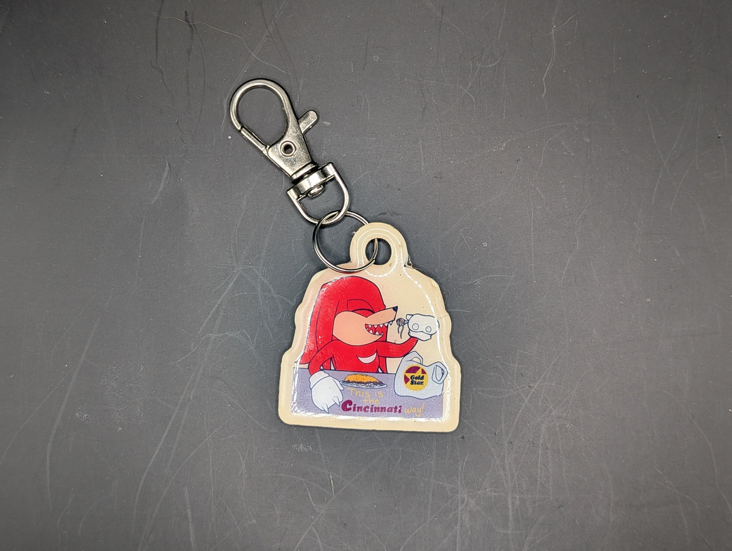Gold Star Knuckles Charm