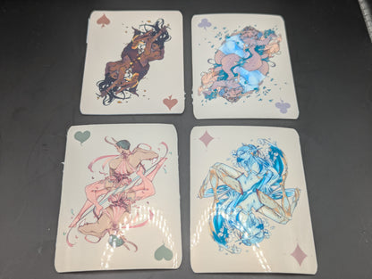 Playing Card Sticker Collection