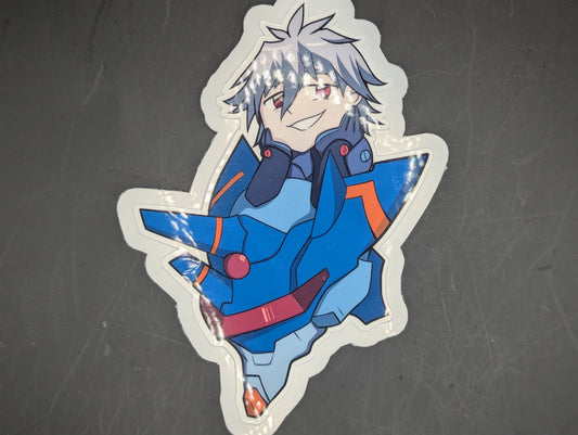 Evangelion Kaworu Chibi Sticker