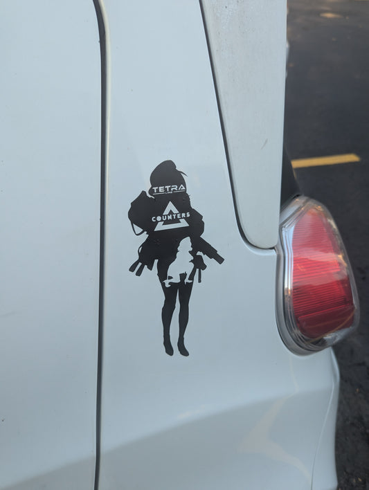 Anis NIKKE 11-Inch Vinyl Decal