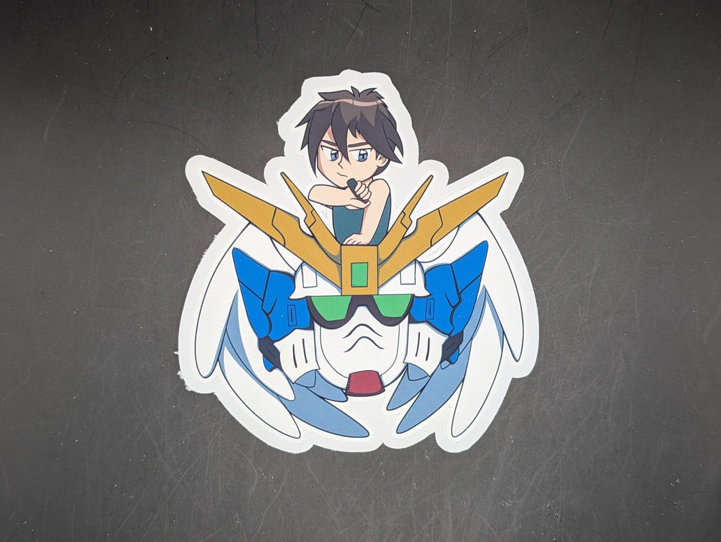 Gundam Wing X Heero Sticker
